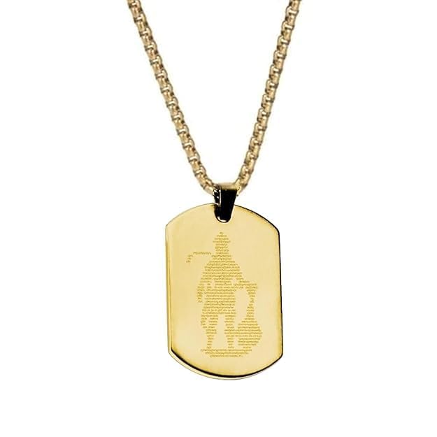 HANUMAN Locket Stainless Steel Necklace for Men