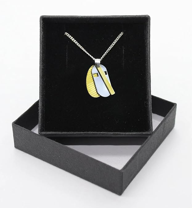 Triple Layer Gold Plated Stainless Steel Inori Pendant Chain Men 22 inch