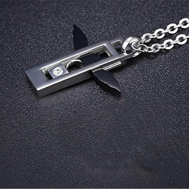 Premium Personality Stainless Steel Chain Pendant Locket Chain for Men and Boys
