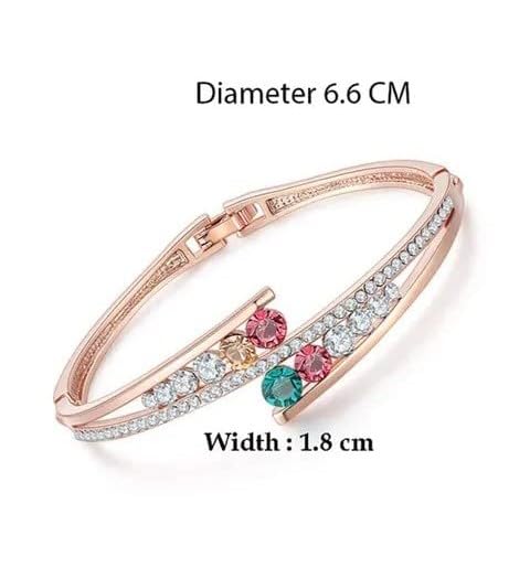 Women's Bracelet, Women's And Girls' Trendy Rose Gold Bracelets