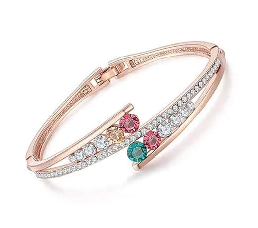 Women's Bracelet, Women's And Girls' Trendy Rose Gold Bracelets