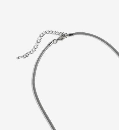 Statement Necklace with Crystal Accents, Gold and Black Finish, Adjustable Chain Alloy Pendant Personality Thick Necklace for Women Jewellery