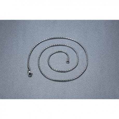 Stainless Steel Angel Wing Guitar Pendant Necklace Unisex 21" Link Chain