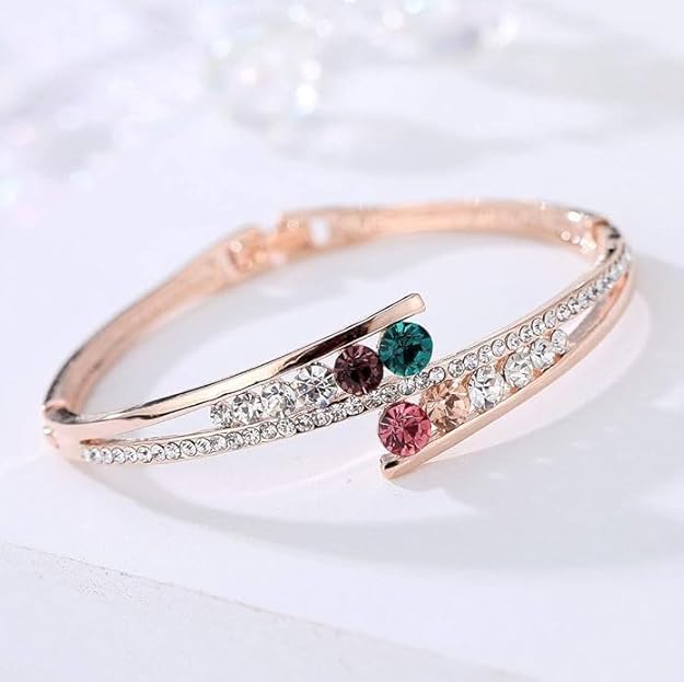 Women's Bracelet, Women's And Girls' Trendy Rose Gold Bracelets