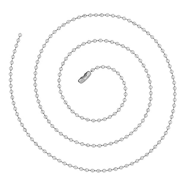 Leaf Gold and Gray Stainless Steel Pendant Chain Necklace 22 inch