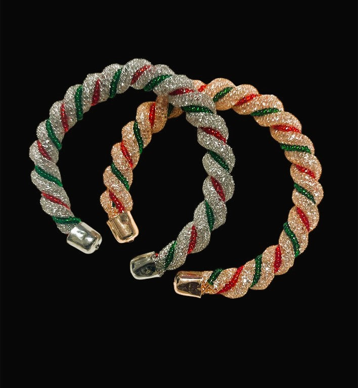 Bracelet, Silver and Gold Combo Set for Women