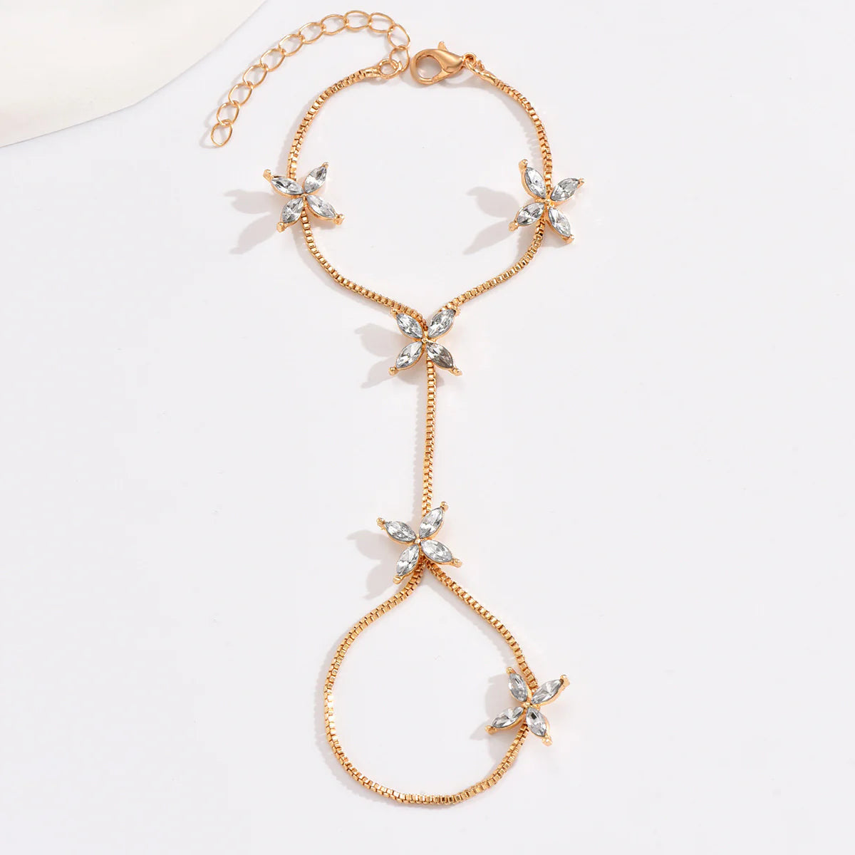 flower- oval-solitaire-gold-silver-anti-tarnish-box-chain-bracelet-joint-ring-women-glamshell-1